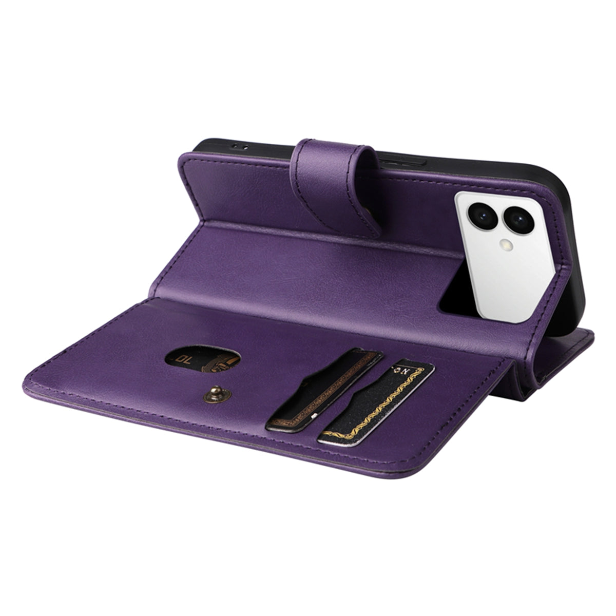 For-Samsung-Galaxy-S26-Edge-Leather-Case-with-10-Card-Holder-Phone-Cover-Stand-Purple