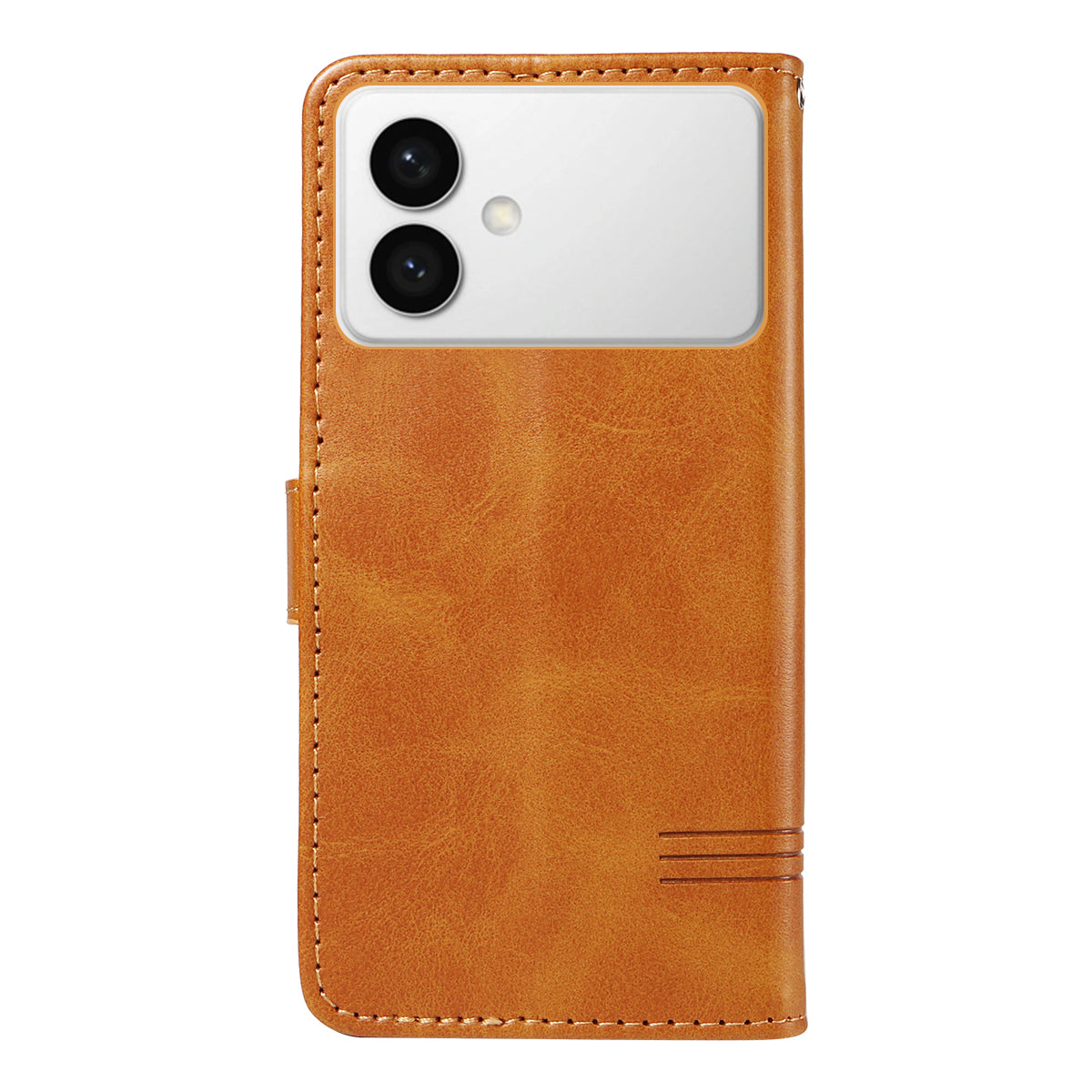 For-Samsung-Galaxy-S26-Edge-Wallet-Case-T-Shape-Lines-Leather-Phone-Cover-Stand-Brown
