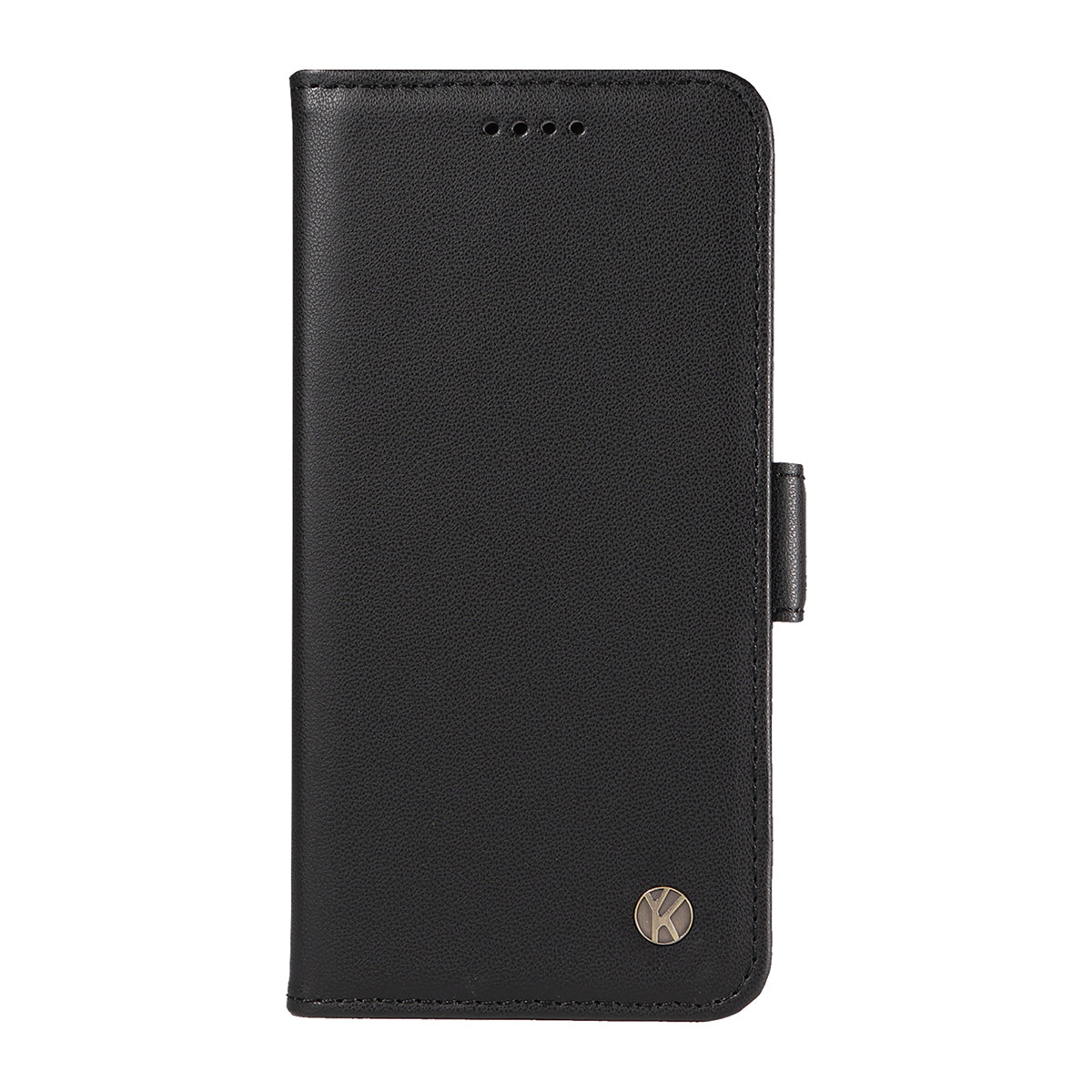 For-Samsung-Galaxy-S26-Edge-Wallet-Phone-Case-YIKATU-YK-003-Leather-Stand-Cover-Black