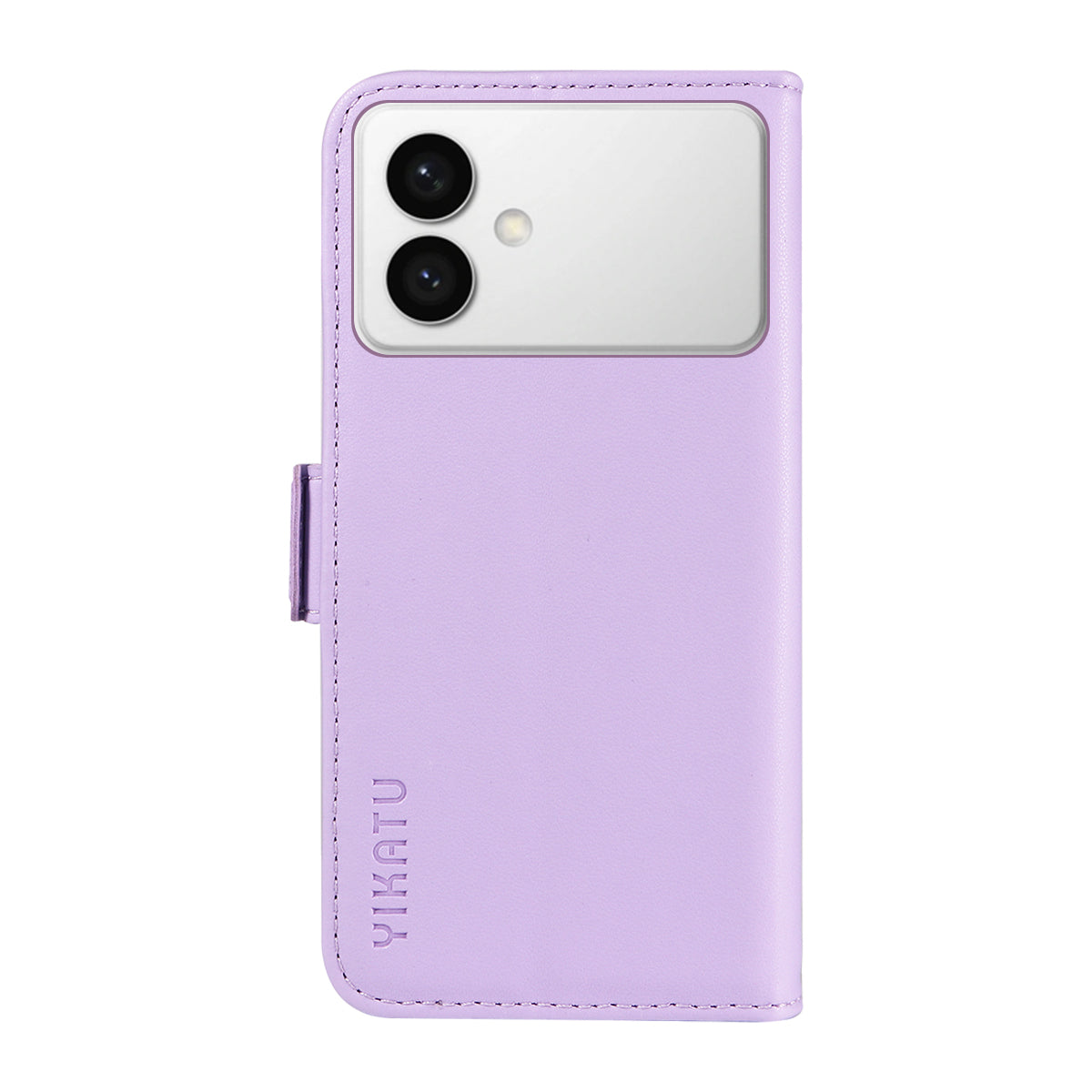 For-Samsung-Galaxy-S26-Edge-Wallet-Phone-Case-YIKATU-YK-003-Leather-Stand-Cover-Light-Purple