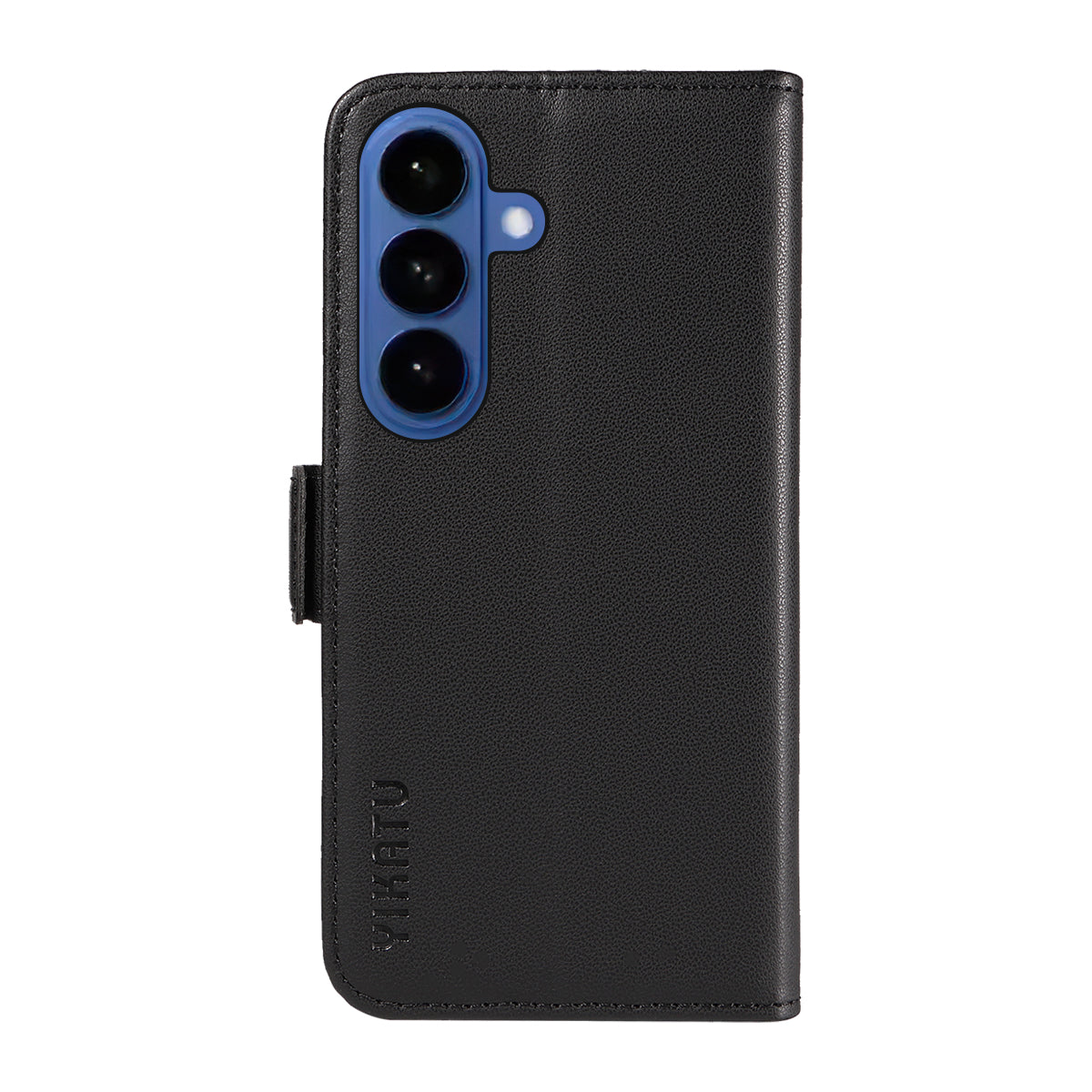 For-Samsung-Galaxy-S26-/-S26-Pro-Wallet-Phone-Case-YIKATU-YK-003-Leather-Stand-Cover-Black