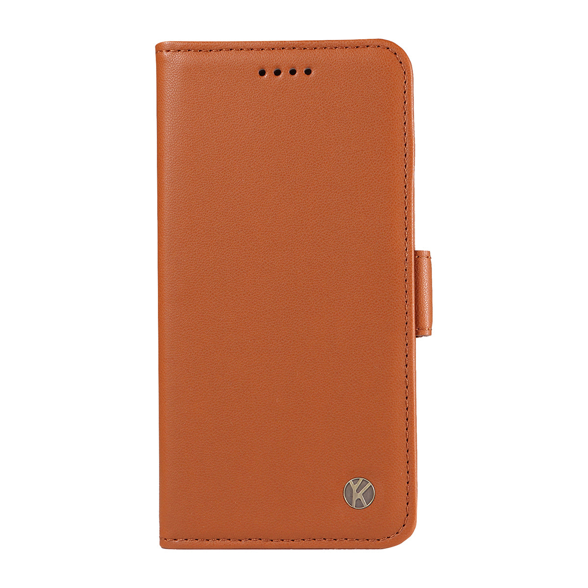 For-Samsung-Galaxy-S26-/-S26-Pro-Wallet-Phone-Case-YIKATU-YK-003-Leather-Stand-Cover-Brown