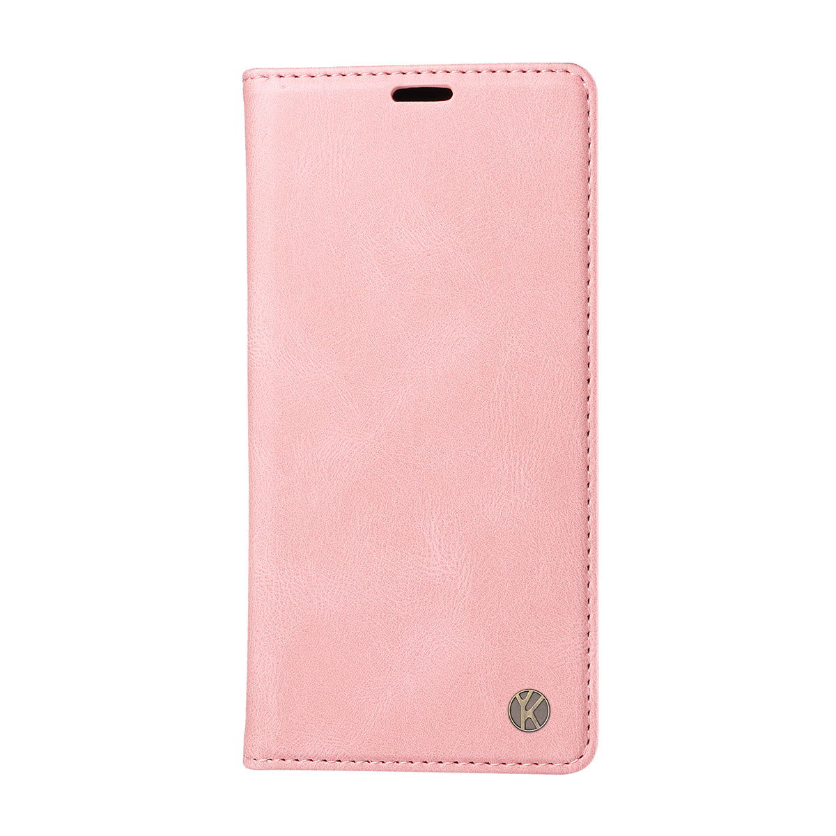 For-Samsung-Galaxy-S26-Edge-Leather-Cover-YIKATU-YK-004-Skin-Touch-Wallet-Phone-Cases-Pink