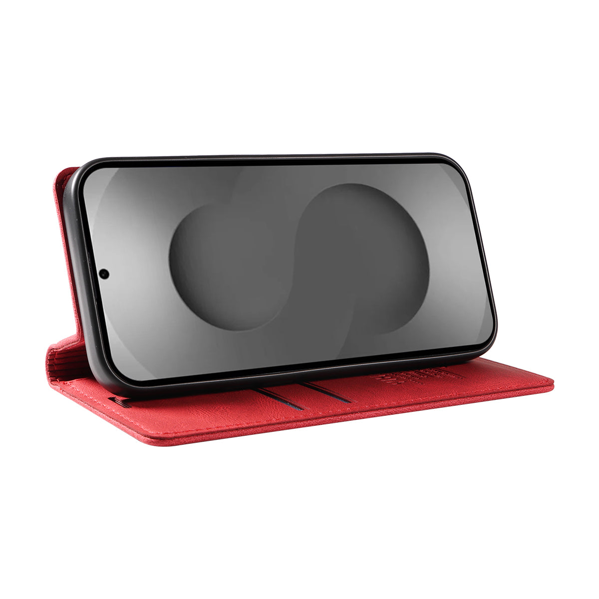 For-Samsung-Galaxy-S26-Ultra-Leather-Cover-YIKATU-YK-004-Skin-Touch-Wallet-Phone-Cases-Red