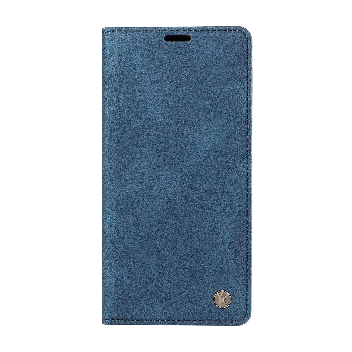 For-Samsung-Galaxy-S26-Ultra-Leather-Cover-YIKATU-YK-004-Skin-Touch-Wallet-Phone-Cases-Blue