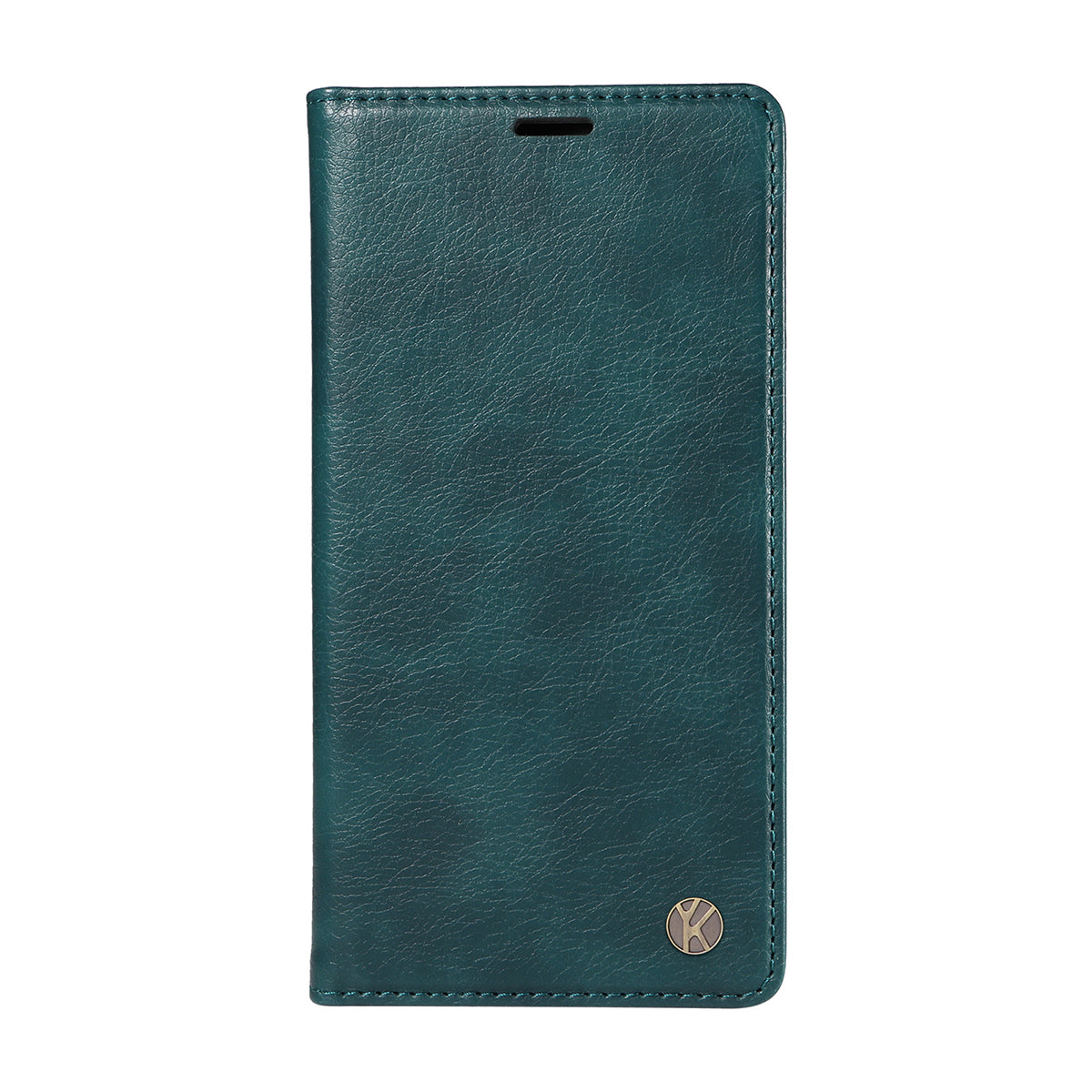 For-Samsung-Galaxy-S26-Edge-Wallet-Case-YIKATU-YK-006-Magnetic-Closure-Leather-Phone-Cover-Litchi-Texture-Blue