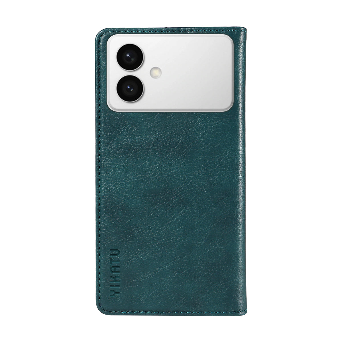 For-Samsung-Galaxy-S26-Edge-Wallet-Case-YIKATU-YK-006-Magnetic-Closure-Leather-Phone-Cover-Litchi-Texture-Blue