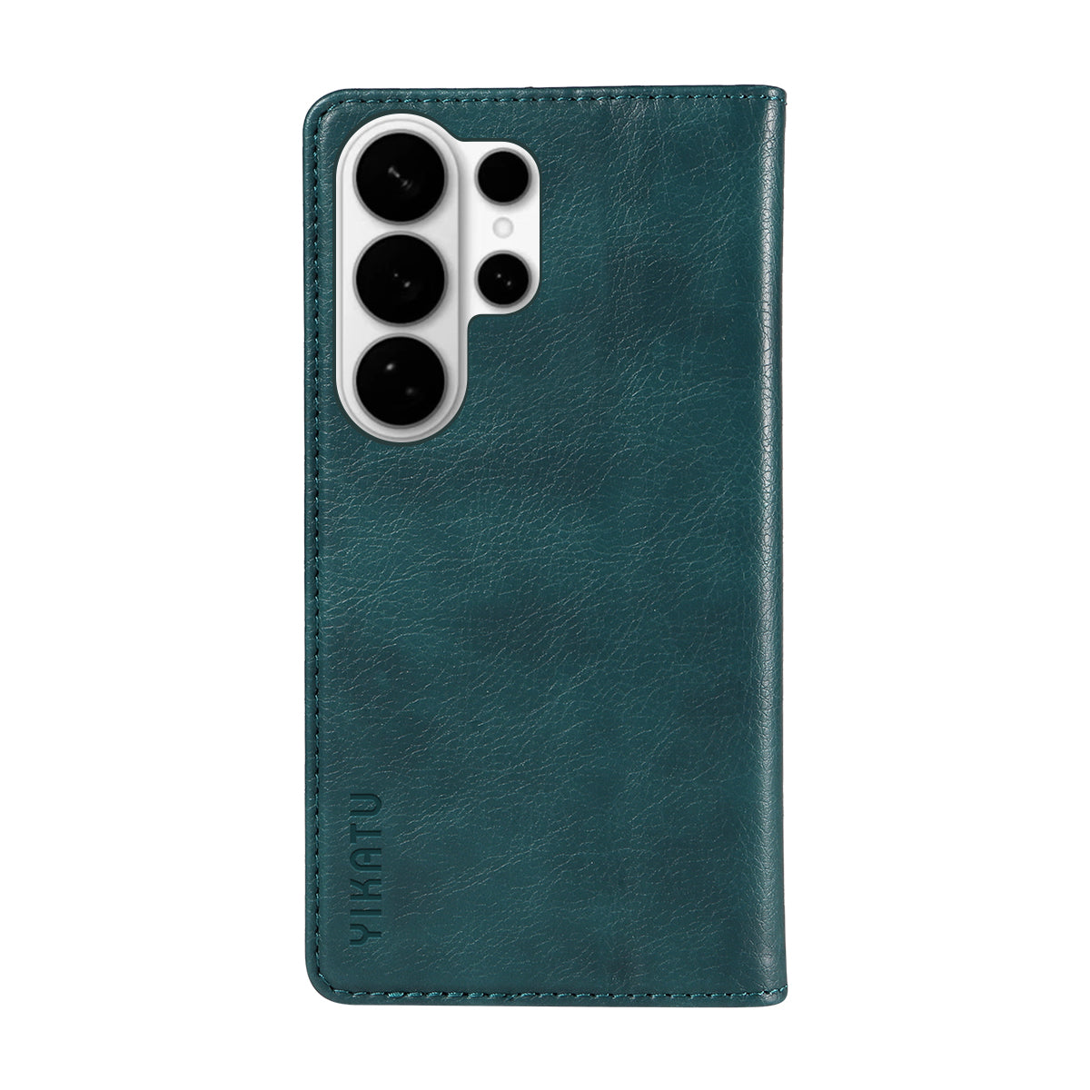 For-Samsung-Galaxy-S26-Ultra-Wallet-Case-YIKATU-YK-006-Magnetic-Closure-Leather-Phone-Cover-Litchi-Texture-Blue