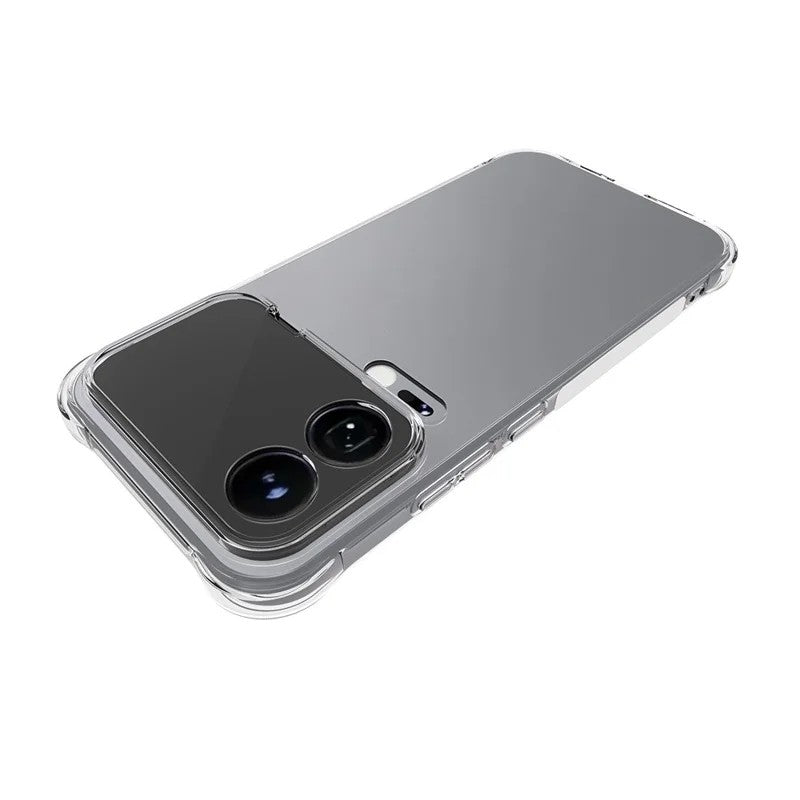 For Xiaomi 17 Pro Max Clear TPU Case WANLONFENG TM Series 2.0mm Phone Back Cover - Transparent