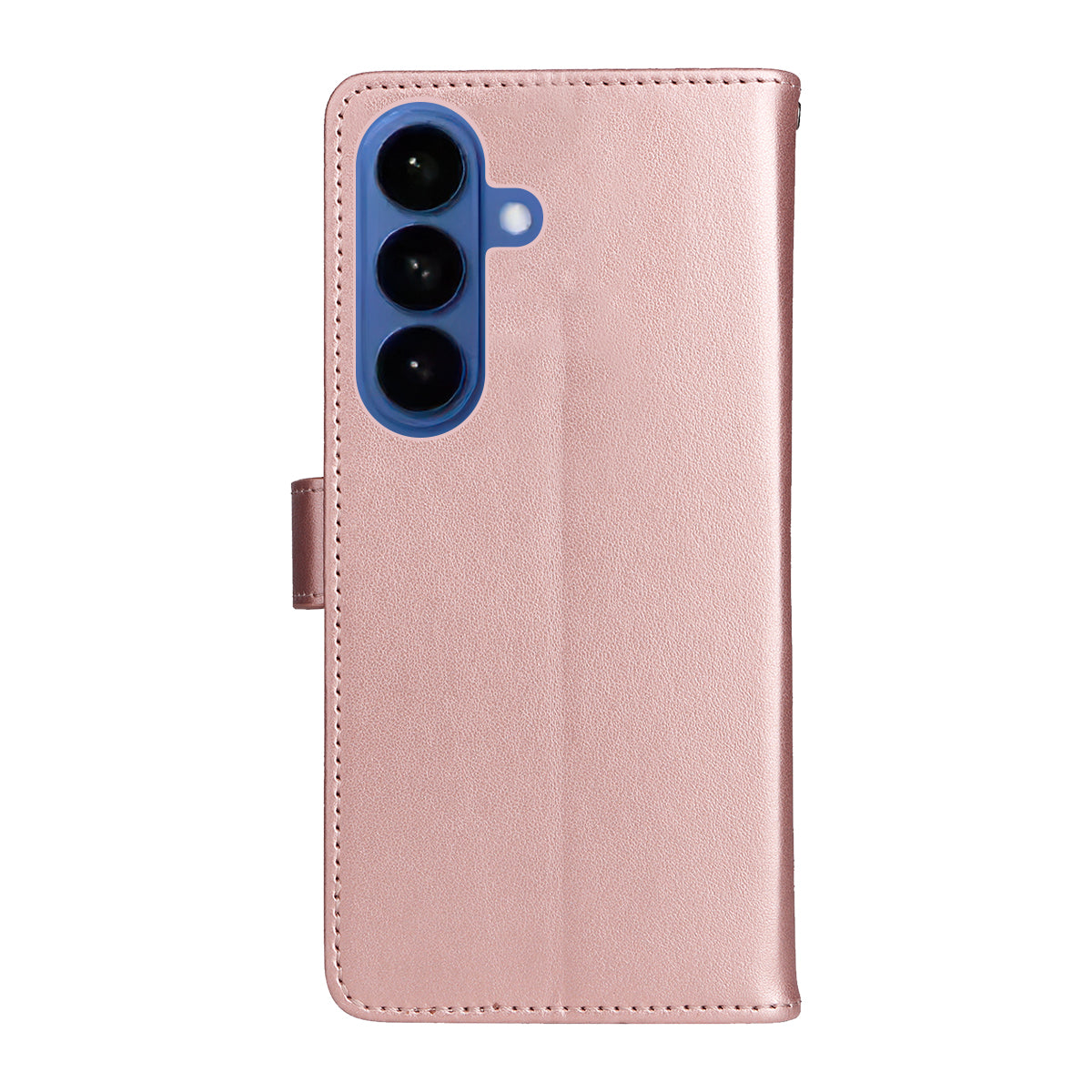 For-Samsung-Galaxy-S26-/-S26-Pro-Leather-Wallet-Case-Cat-Bee-Pattern-Phone-Cover-Stand-Rose-Gold