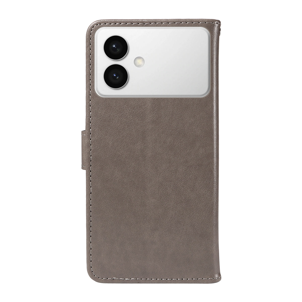 For-Samsung-Galaxy-S26-Edge-Leather-Wallet-Case-Cat-Bee-Pattern-Phone-Cover-Stand-Grey