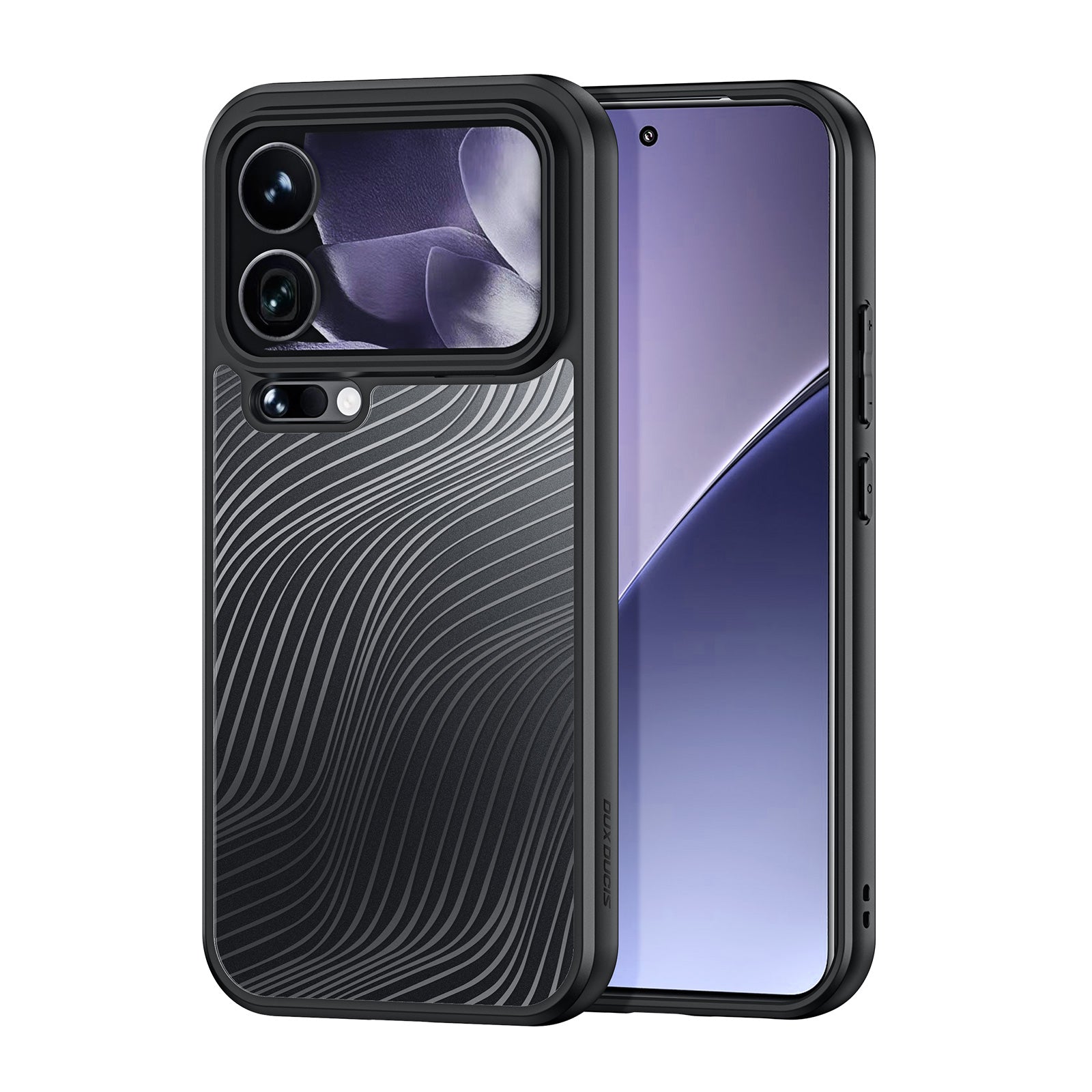 For Xiaomi 17 Pro Max Case DUX DUCIS Aimo Series TPU+PC Matte Drop-proof Phone Cover (REACH Certification) - Black