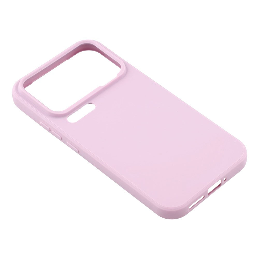 For Xiaomi 17 Pro Max Case Precise Cutouts Straight Edge TPU Shockproof Phone Cover - Purple