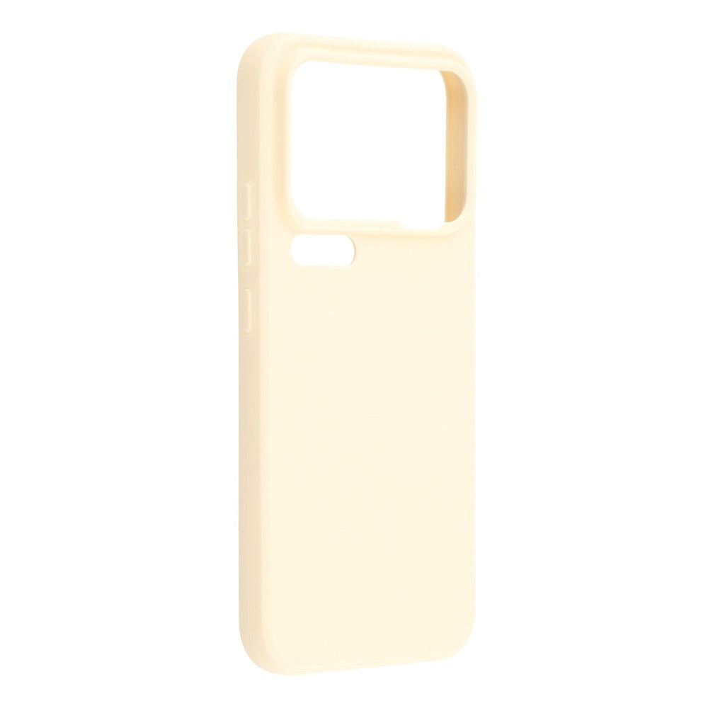 For Xiaomi 17 Pro Max Case Precise Cutouts Straight Edge TPU Shockproof Phone Cover - White