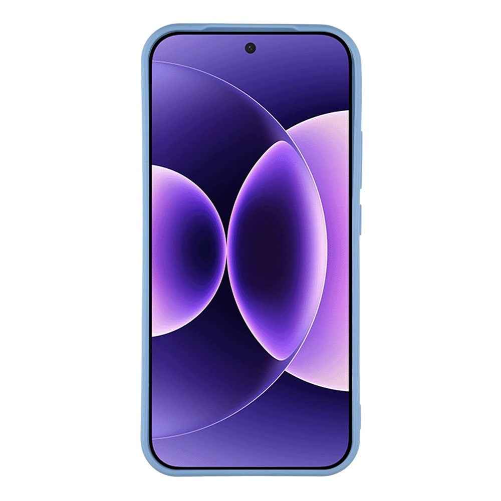 For Xiaomi 17 Pro Case Precise Cutouts Straight Edge TPU Shockproof Phone Cover - Lavender Grey