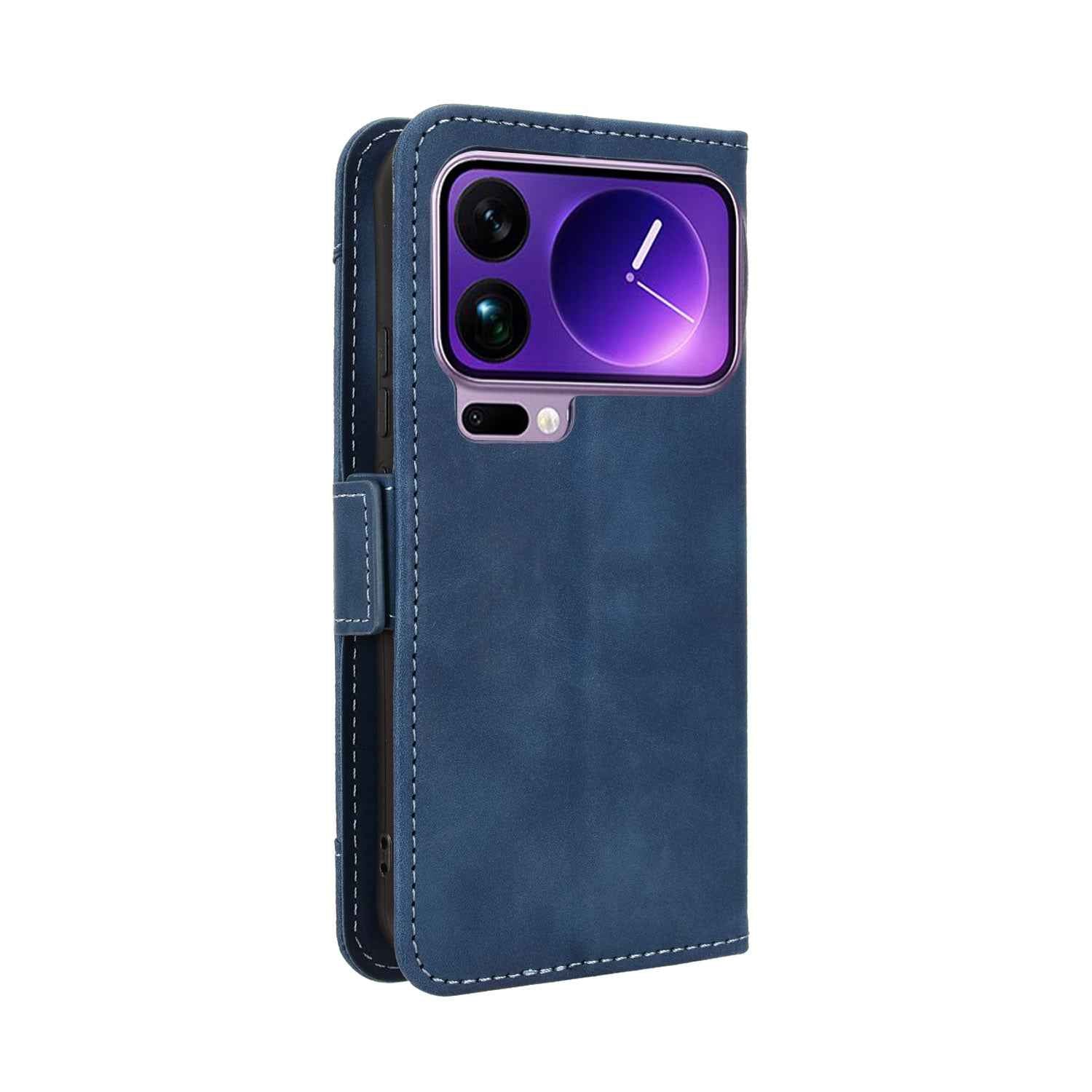 For Xiaomi 17 Pro Leather Case Phone Wallet Cover with Multiple Card Slots - Blue