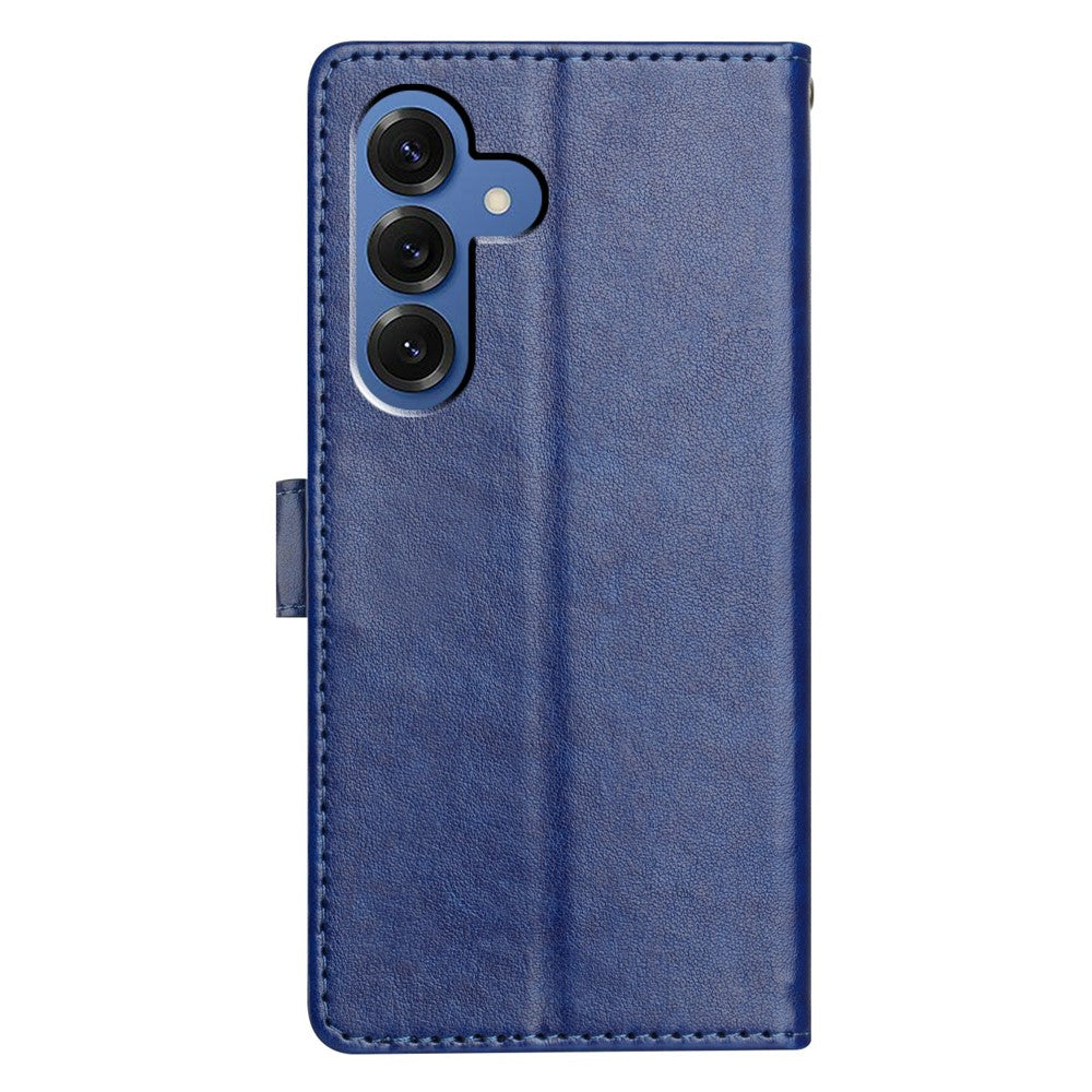 For-Samsung-Galaxy-S26-/-S26-Pro-Leather-Case-Wallet-Stand-Phone-Cover-with-Handy-Strap-Blue