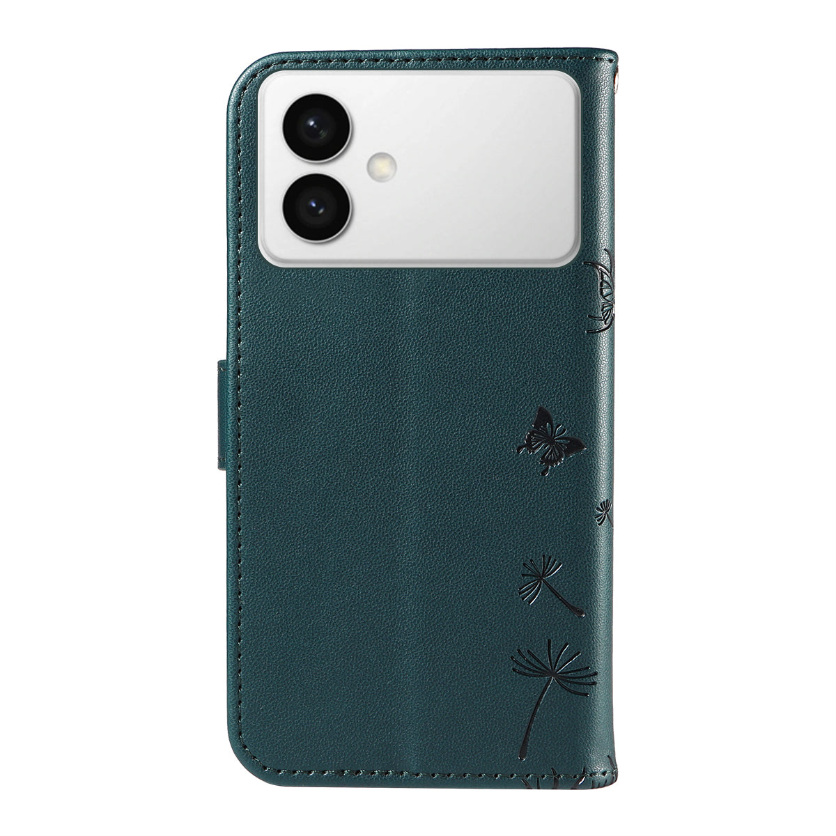 For-Samsung-Galaxy-S26-Edge-Leather-Wallet-Case-with-Strap-Dandelion-Imprint-Phone-Stand-Cover-Blue