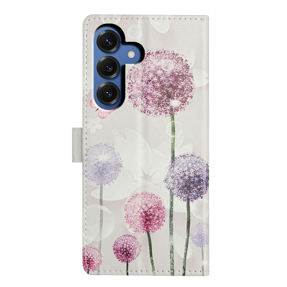 For-Samsung-Galaxy-S26-/-S26-Pro-Case-Pattern-Printing-Wallet-Stand-Flip-Leather-Phone-Cover-with-Strap-Dandelion