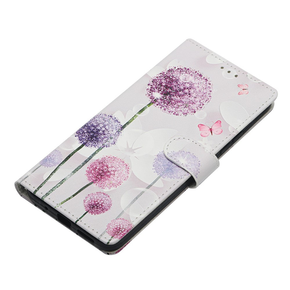 For-Samsung-Galaxy-S26-Edge-Case-Pattern-Printing-Wallet-Stand-Flip-Leather-Phone-Cover-with-Strap-Dandelion