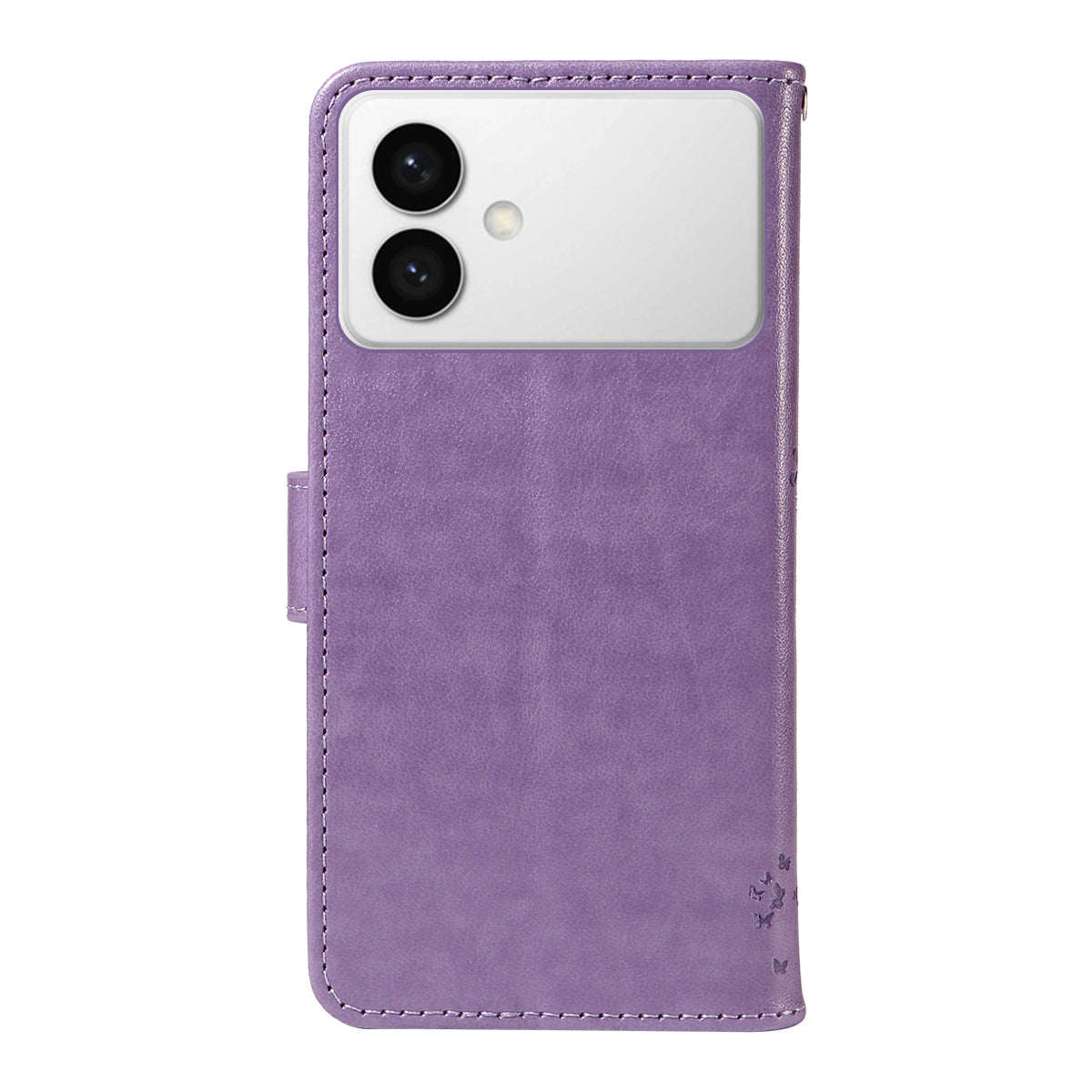 For-Samsung-Galaxy-S26-Edge-Phone-Case-with-Stand-Cat-Tree-Pattern-Leather-Wallet-Mobile-Cover-Light-Purple