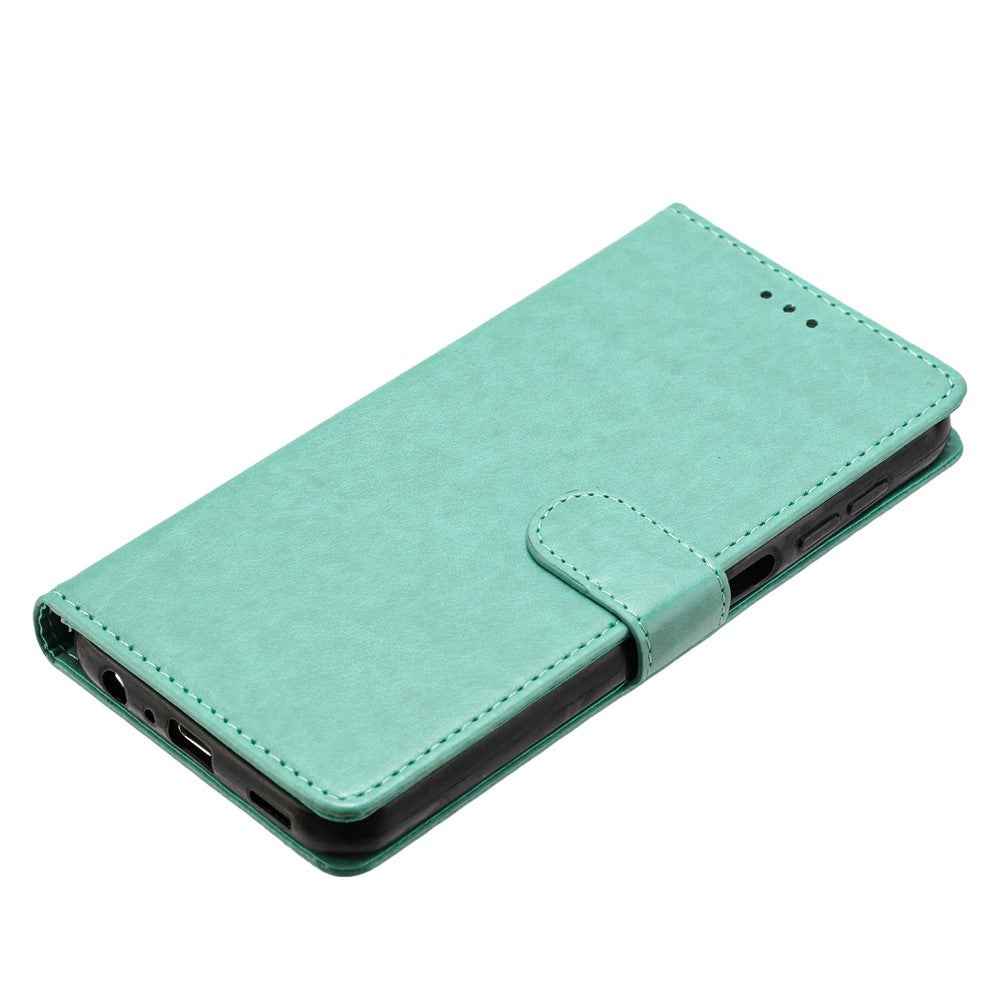 For Xiaomi 17 Pro Leather Case Wallet Stand Phone Cover with Handy Strap - Green