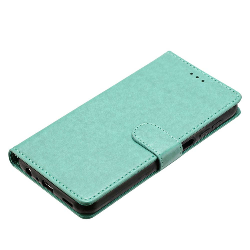 For Xiaomi 17 Pro Max Leather Case Wallet Stand Phone Cover with Handy Strap - Green