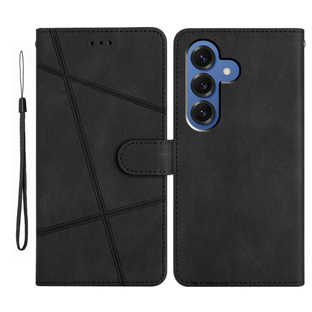 For-Samsung-Galaxy-S26-/-S26-Pro-Case-Crazy-Horse-Texture-PU-Leather-Wallet-Stand-Phone-Cover-Black