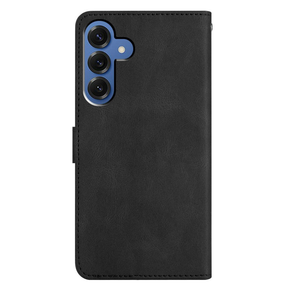 For-Samsung-Galaxy-S26-/-S26-Pro-Case-Crazy-Horse-Texture-PU-Leather-Wallet-Stand-Phone-Cover-Black