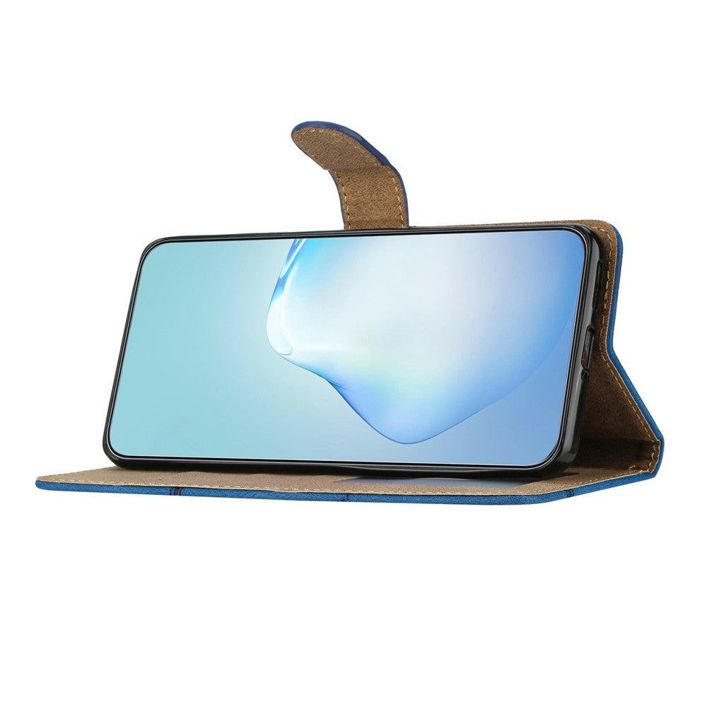 For-Samsung-Galaxy-S26-Edge-Case-Crazy-Horse-Texture-PU-Leather-Wallet-Stand-Phone-Cover-Black