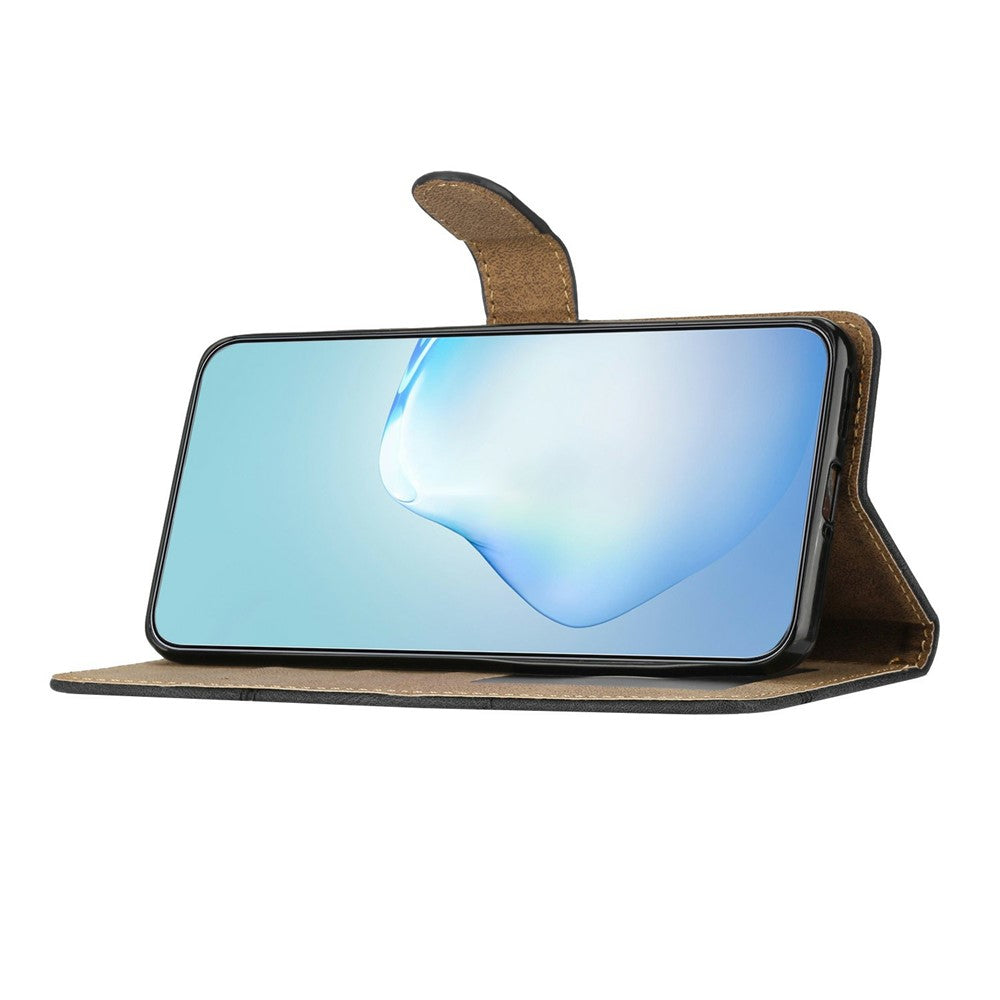 For-Samsung-Galaxy-S26-Ultra-Case-Crazy-Horse-Texture-PU-Leather-Wallet-Stand-Phone-Cover-Blue