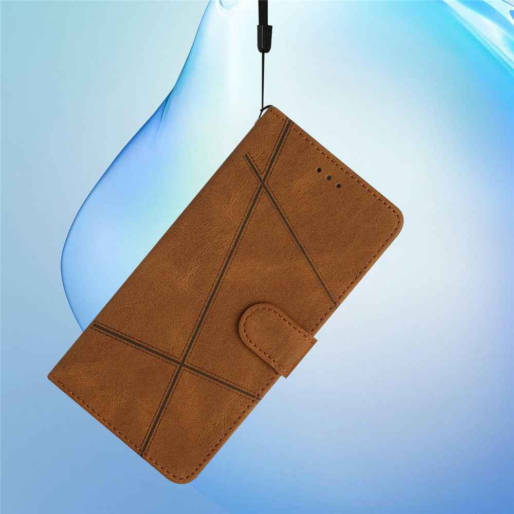For Xiaomi 17 Pro Case Crazy Horse Texture PU Leather Wallet Stand Phone Cover - Brown