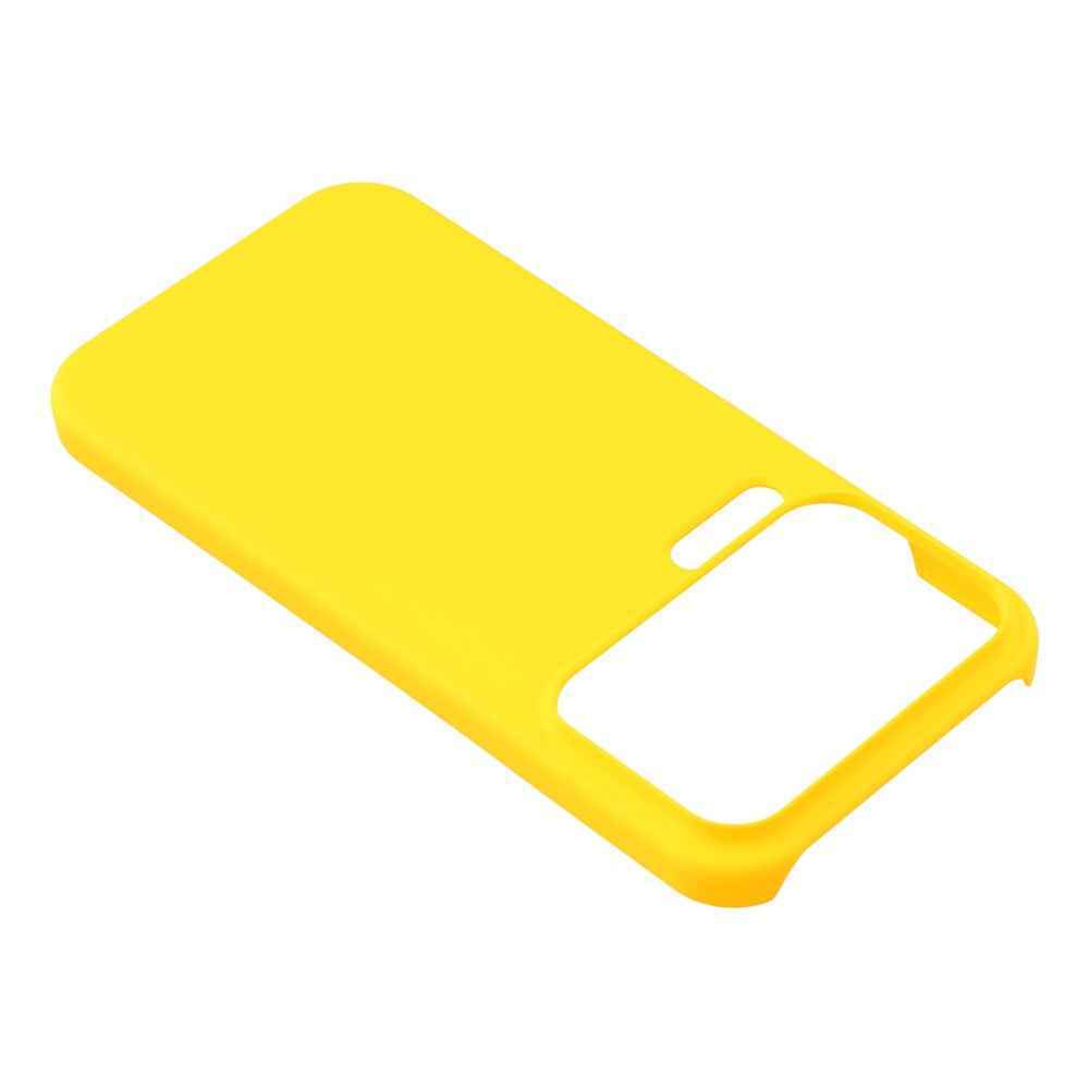 For Xiaomi 17 Pro Case Hard PC Drop Proof Frosted Minimalist Phone Cover - Yellow