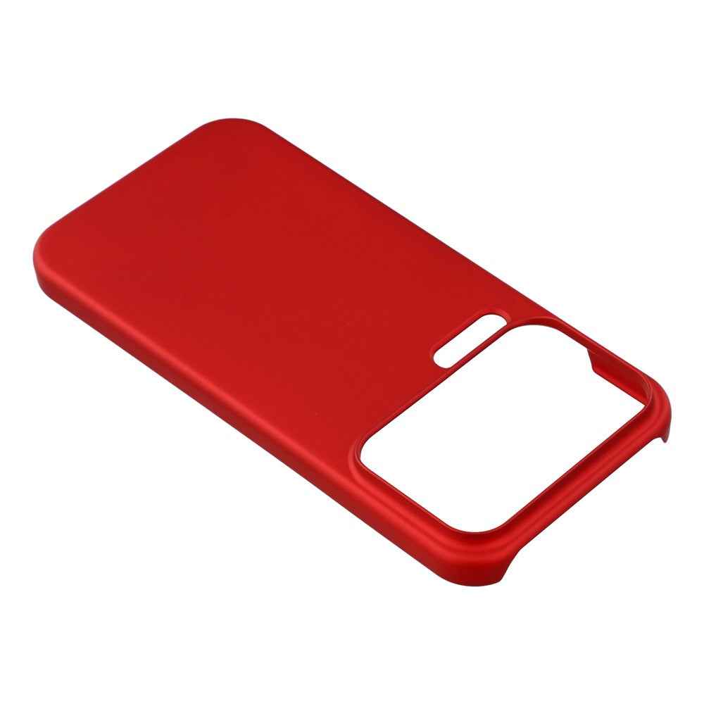 For Xiaomi 17 Pro Case Hard PC Drop Proof Frosted Minimalist Phone Cover - Red