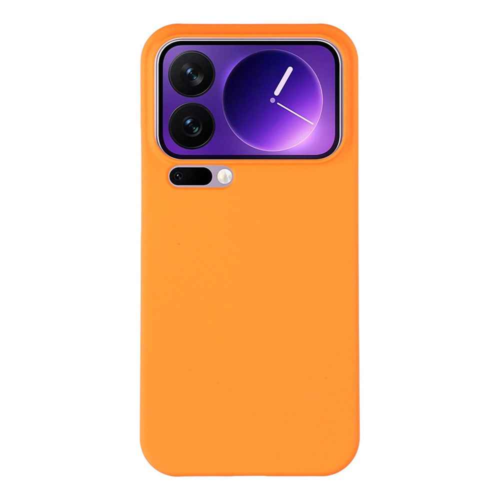 For Xiaomi 17 Pro Case Hard PC Drop Proof Frosted Minimalist Phone Cover - Orange