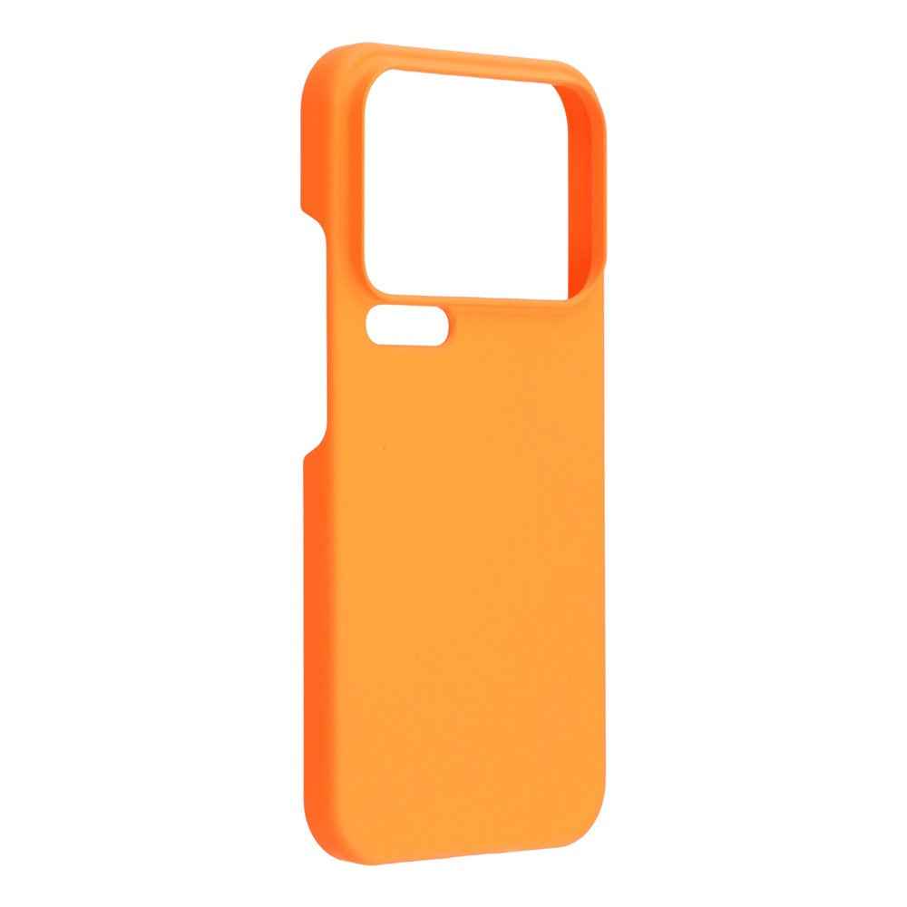 For Xiaomi 17 Pro Case Hard PC Drop Proof Frosted Minimalist Phone Cover - Orange