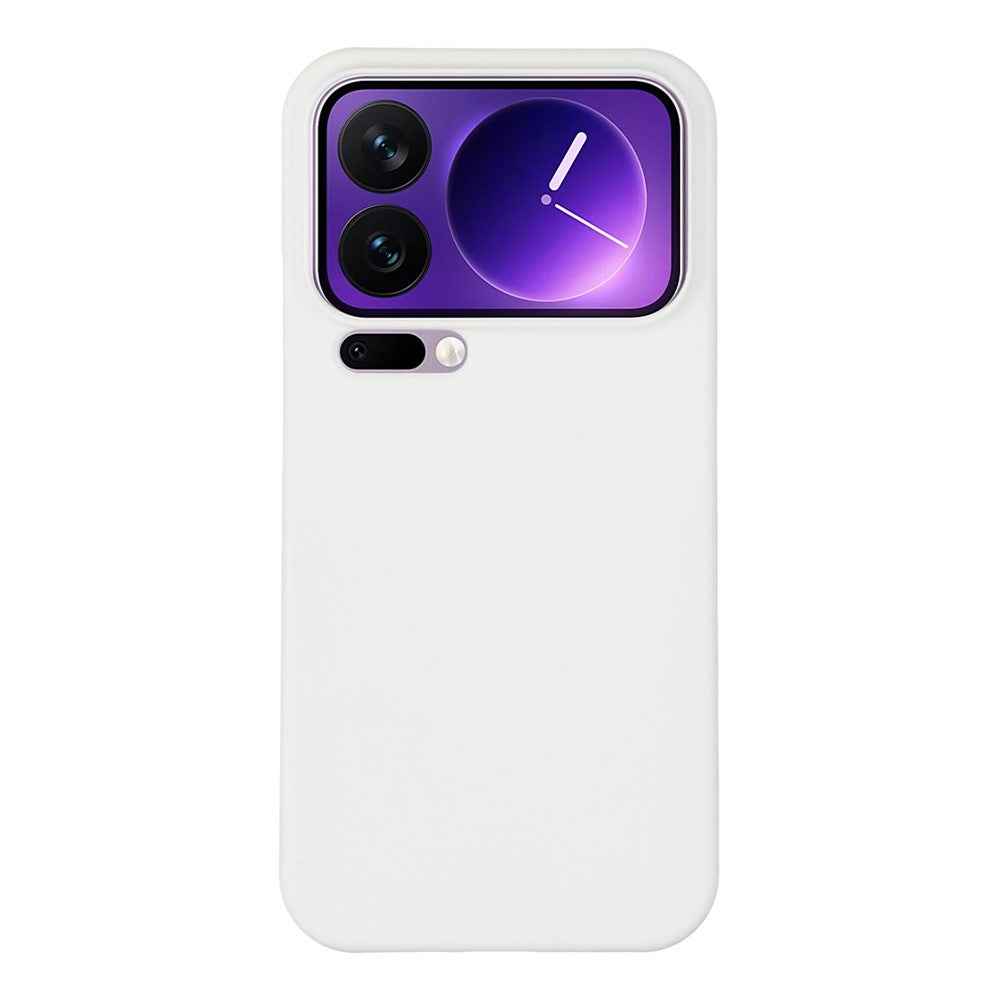 For Xiaomi 17 Pro Case Hard PC Drop Proof Frosted Minimalist Phone Cover - White