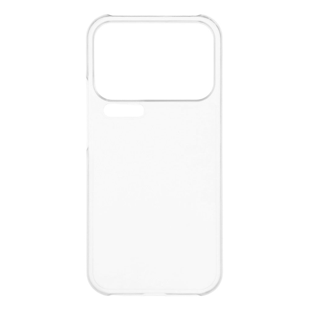 For Xiaomi 17 Pro Case Hard PC Drop Proof Frosted Minimalist Phone Cover - Transparent
