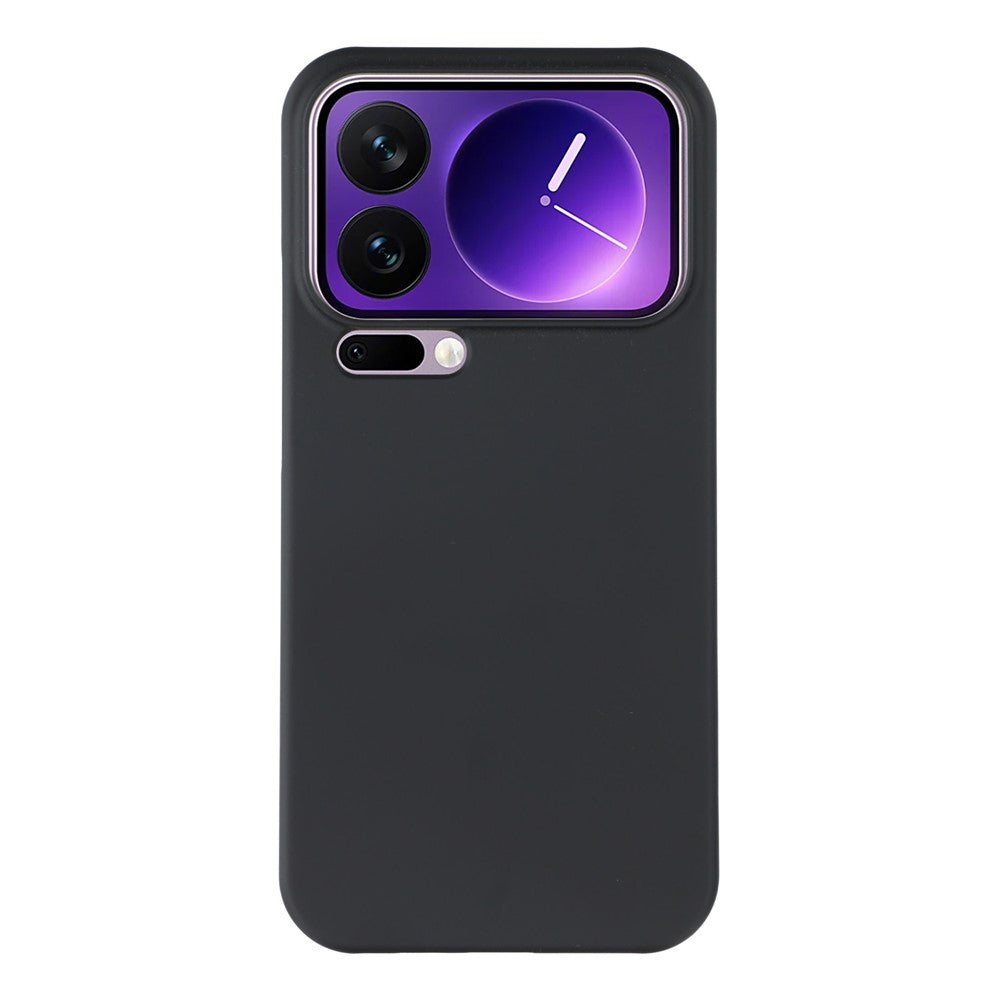 For Xiaomi 17 Pro Max Case Hard PC Drop Proof Frosted Minimalist Phone Cover - Black