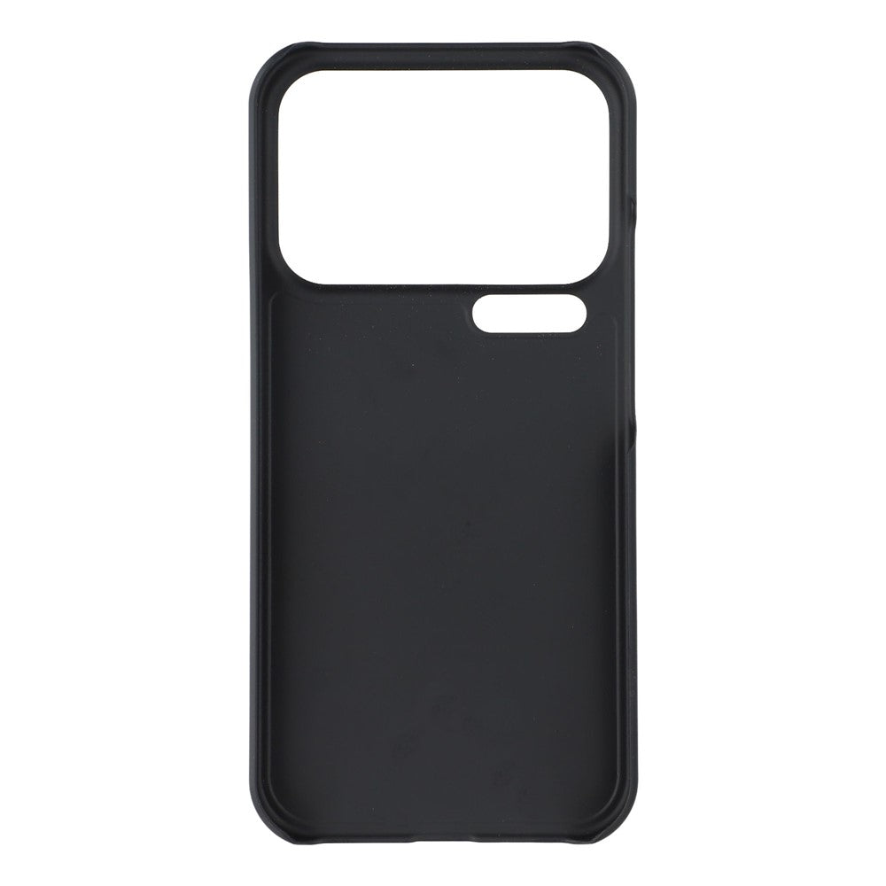 For Xiaomi 17 Pro Max Case Hard PC Drop Proof Frosted Minimalist Phone Cover - Black