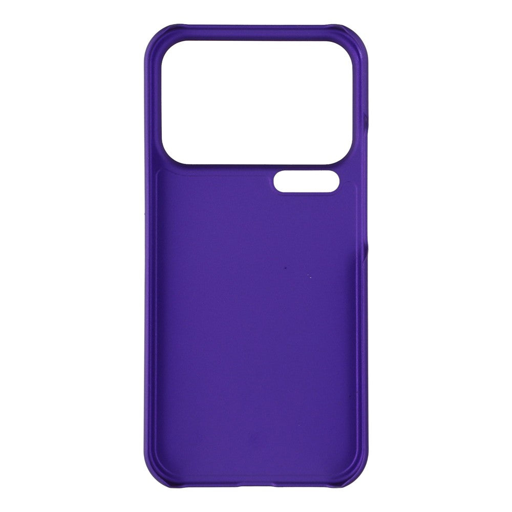 For Xiaomi 17 Pro Max Case Hard PC Drop Proof Frosted Minimalist Phone Cover - Purple
