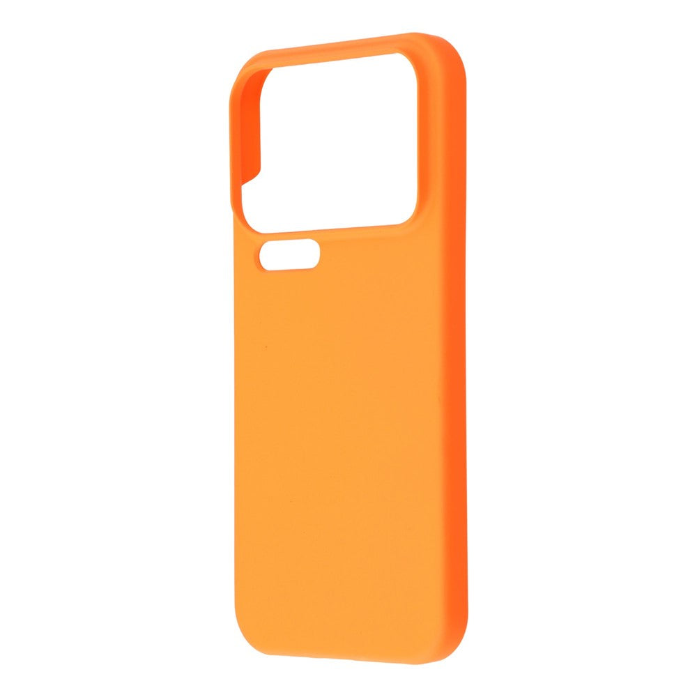 For Xiaomi 17 Pro Max Case Hard PC Drop Proof Frosted Minimalist Phone Cover - Orange