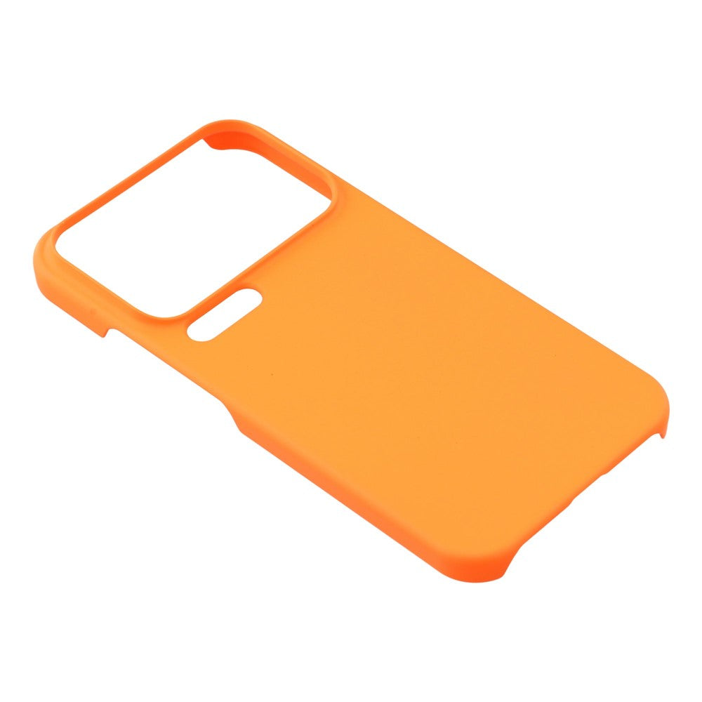 For Xiaomi 17 Pro Max Case Hard PC Drop Proof Frosted Minimalist Phone Cover - Orange