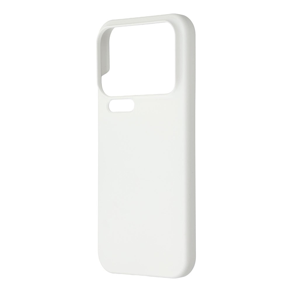 For Xiaomi 17 Pro Max Case Hard PC Drop Proof Frosted Minimalist Phone Cover - White