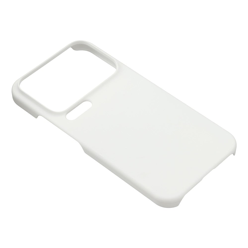 For Xiaomi 17 Pro Max Case Hard PC Drop Proof Frosted Minimalist Phone Cover - White