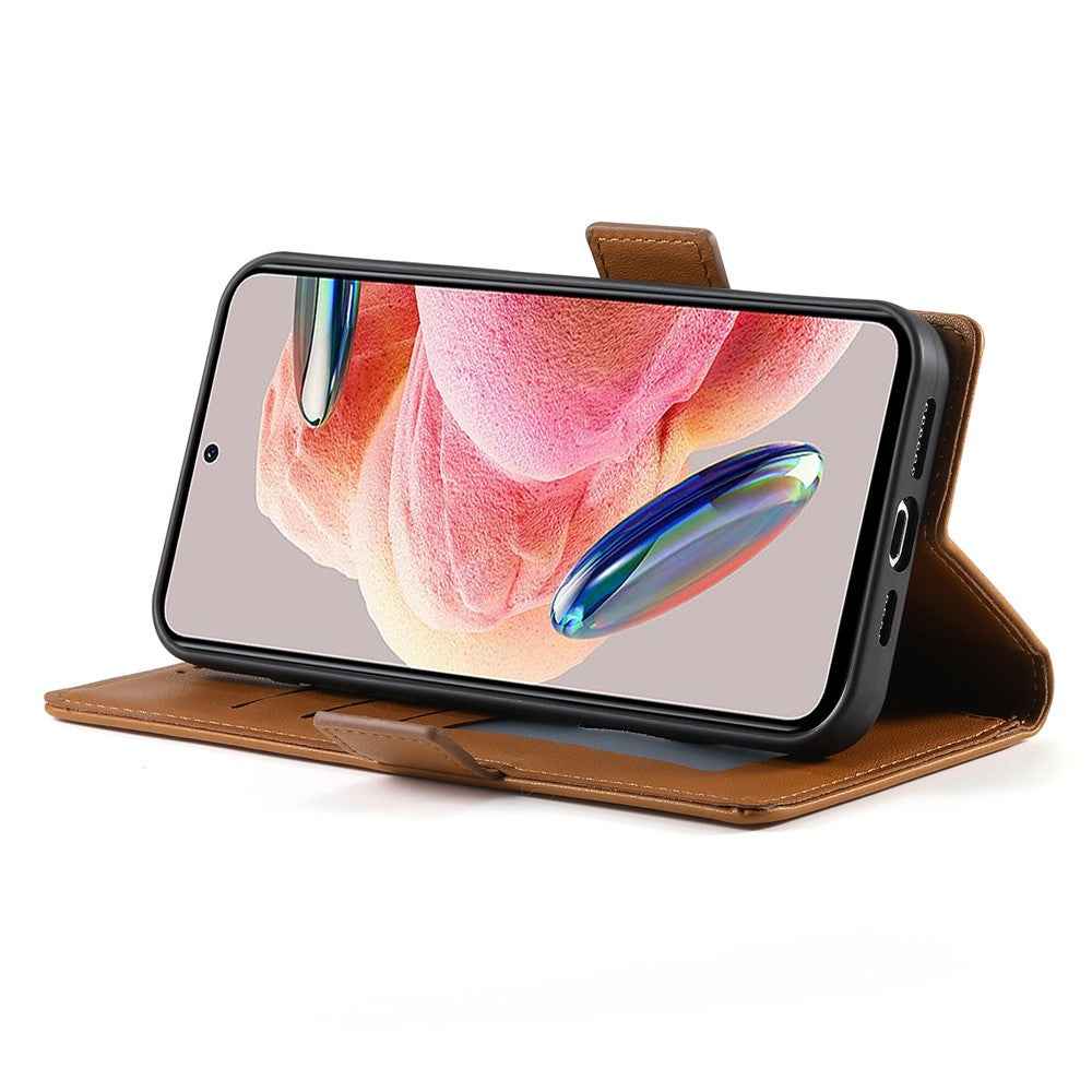 For Xiaomi 17 Pro Stand Case PU Leather Wallet Phone Cover - Brown