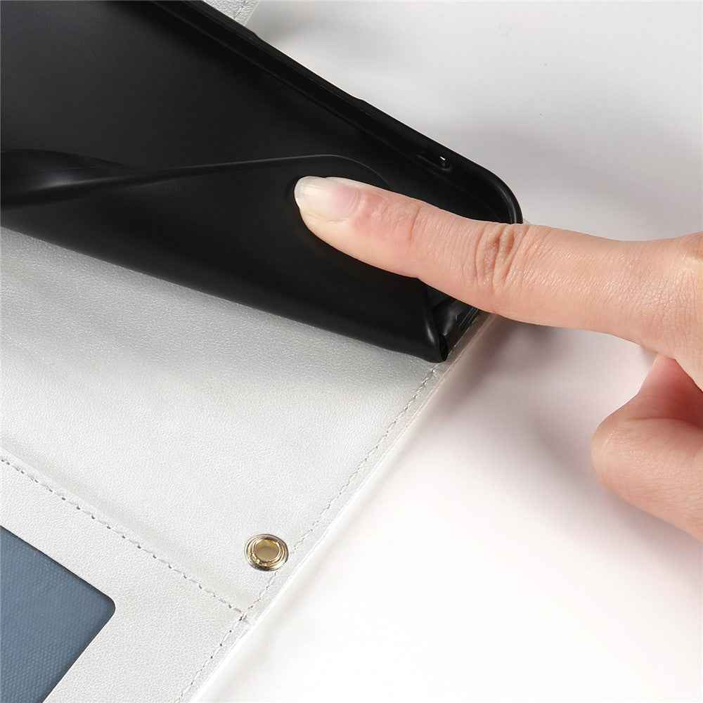For Xiaomi 17 Pro Wallet Case Rhombus Stitching Stand Leather Phone Cover with Long  /  Short Strap - Beige