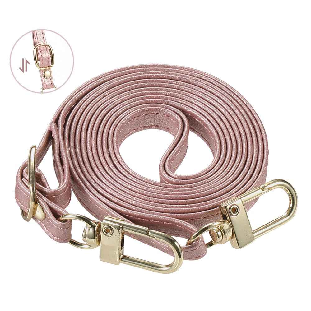 For Xiaomi 17 Pro Wallet Case Rhombus Stitching Stand Leather Phone Cover with Long  /  Short Strap - Rose Gold