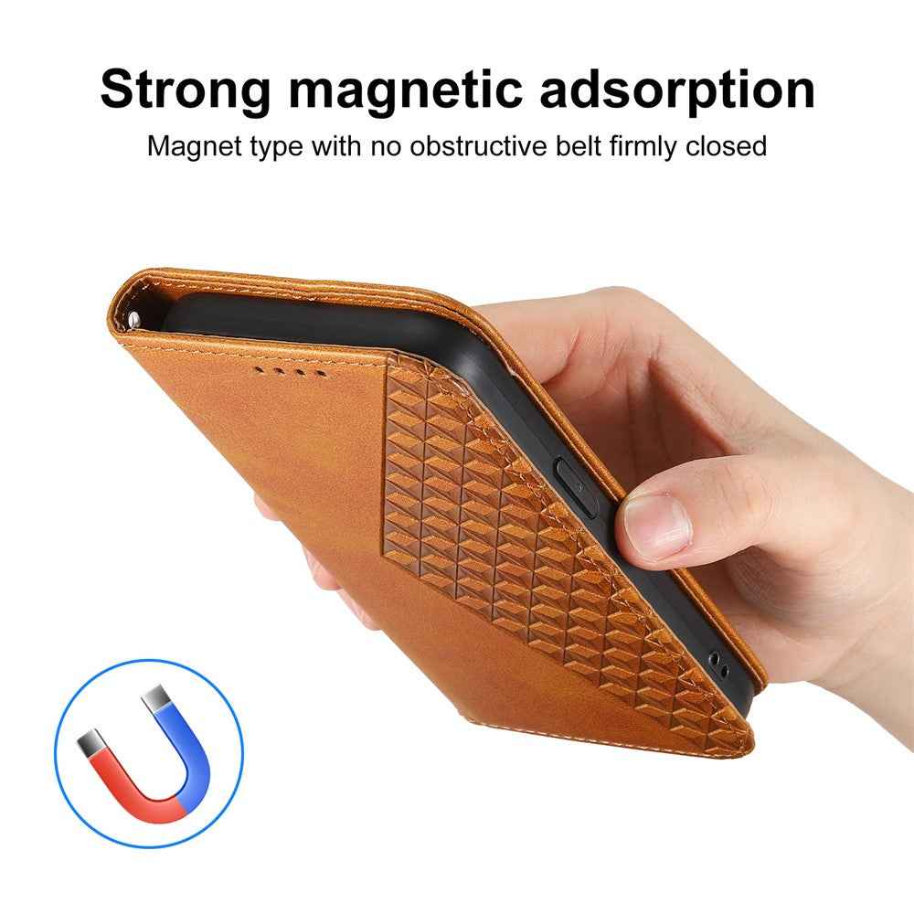 For Xiaomi 17 Pro Case Calf Texture PU Leather Wallet Phone Cover with Wrist Strap - Yellow