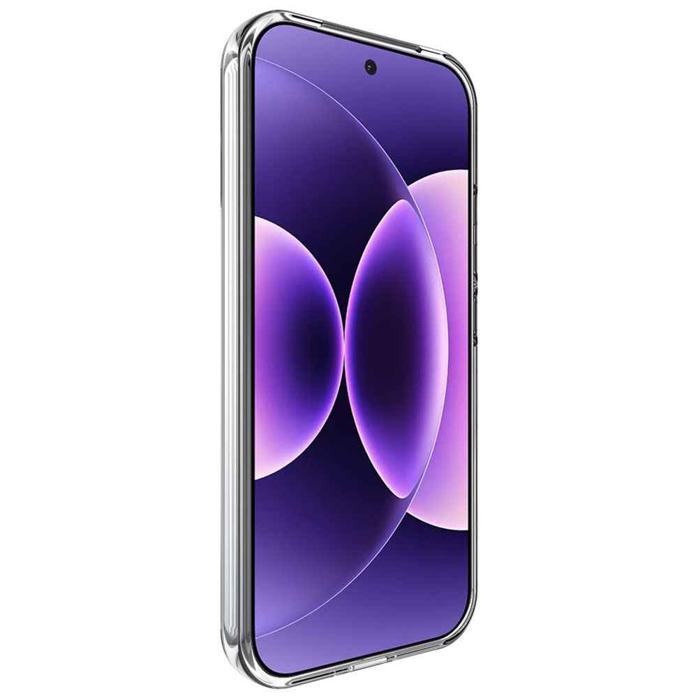 IMAK UX-10 Series For Xiaomi 17 Pro Clear Phone Case Soft TPU Mobile Back Cover